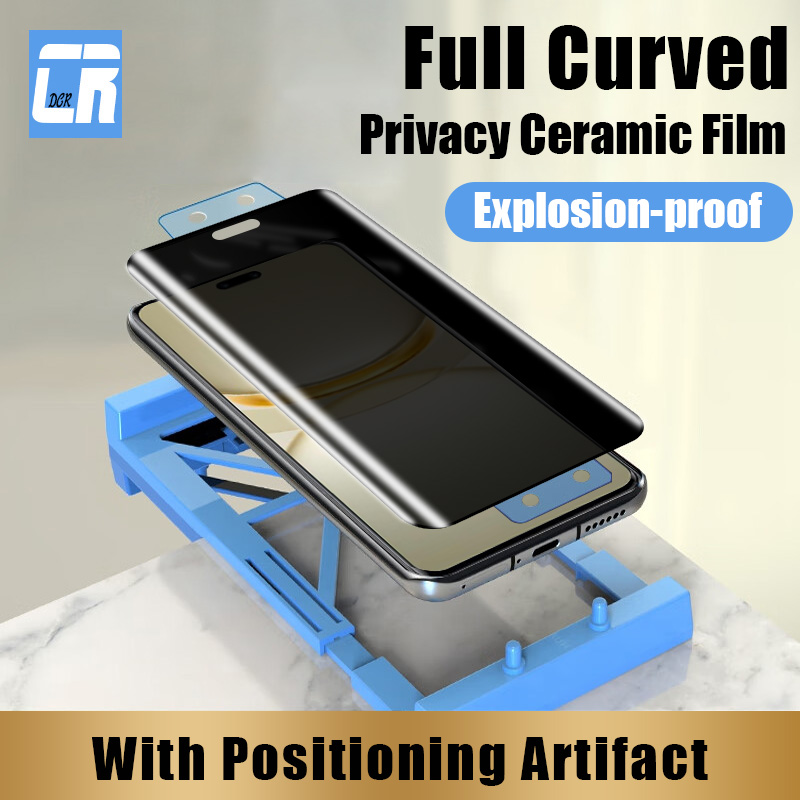 Huawei Nova 12 - 3D Anti-spion Keramische Zachte Film Voor