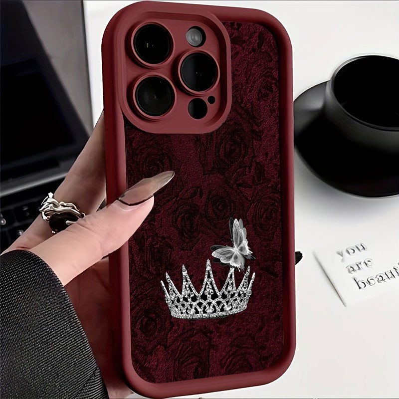 Telefoonhoesje Rode Roos Zilve - Apple Iphone 15 Pro Max recensie en prijs