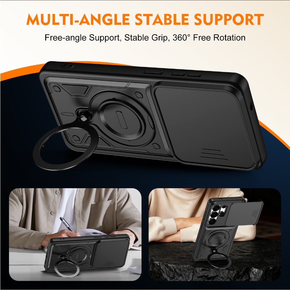 360 ° Draaibare, schokbestendi - Camera Lens Protector recensie en prijs